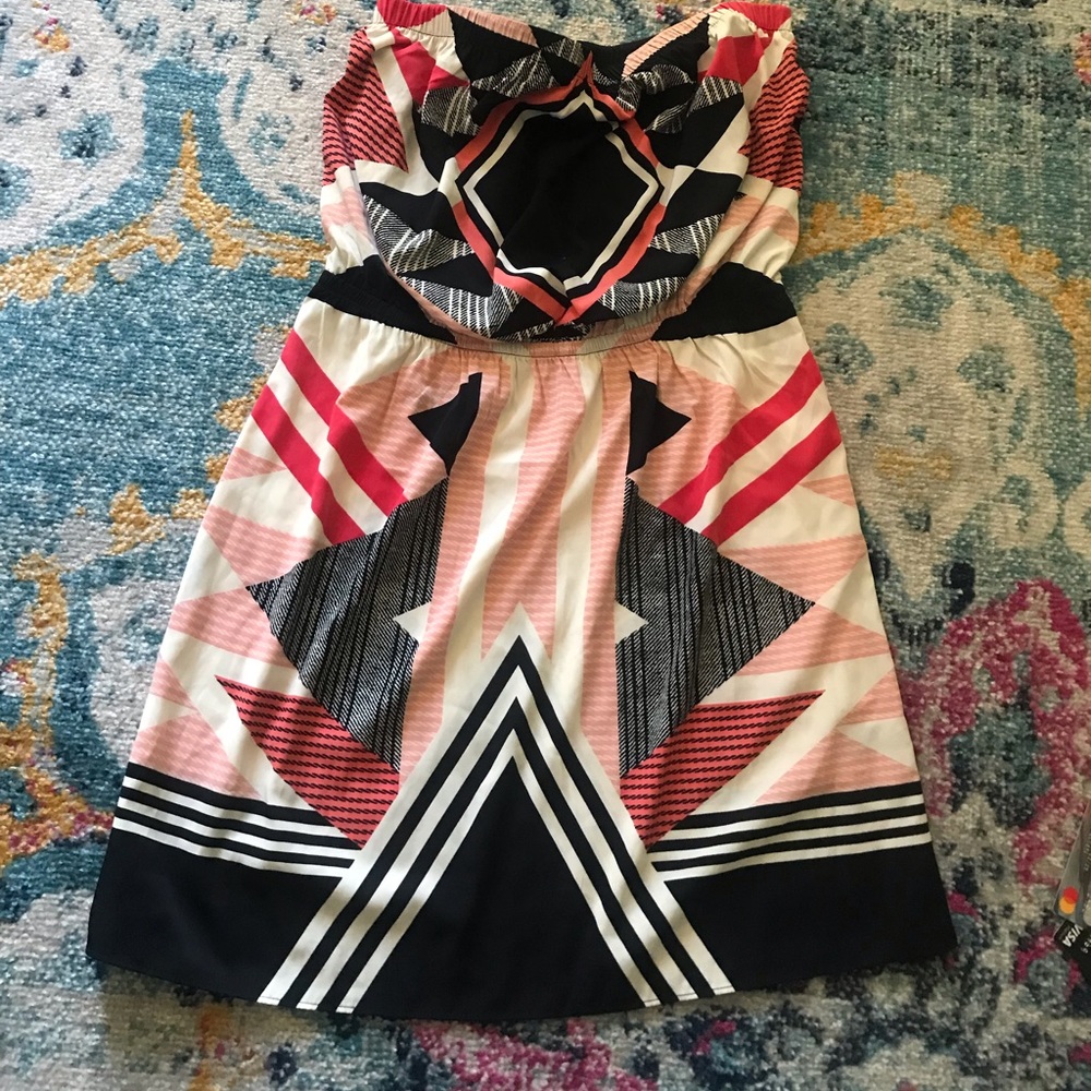 Tube top silky soft dress